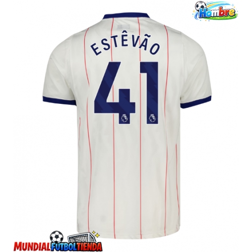 Camiseta Chelsea Estevao Willian #41 Tercera Equipación Replica 2026-27 mangas cortas